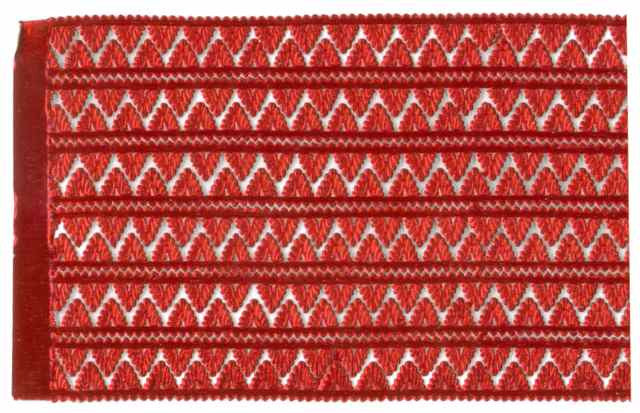 Pennant Point Border, Dresden Trims