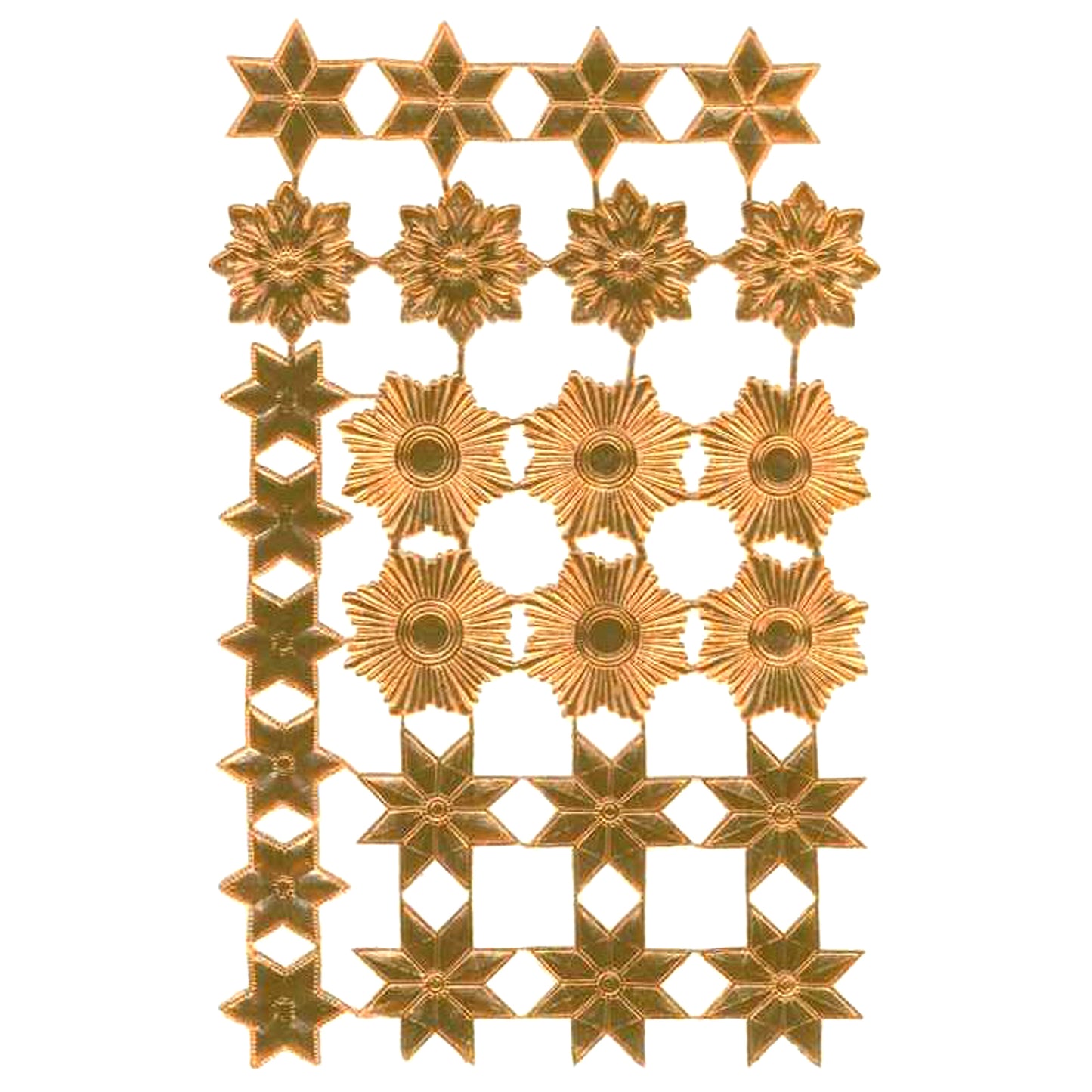 Stars, Assorted, Dresden Trim