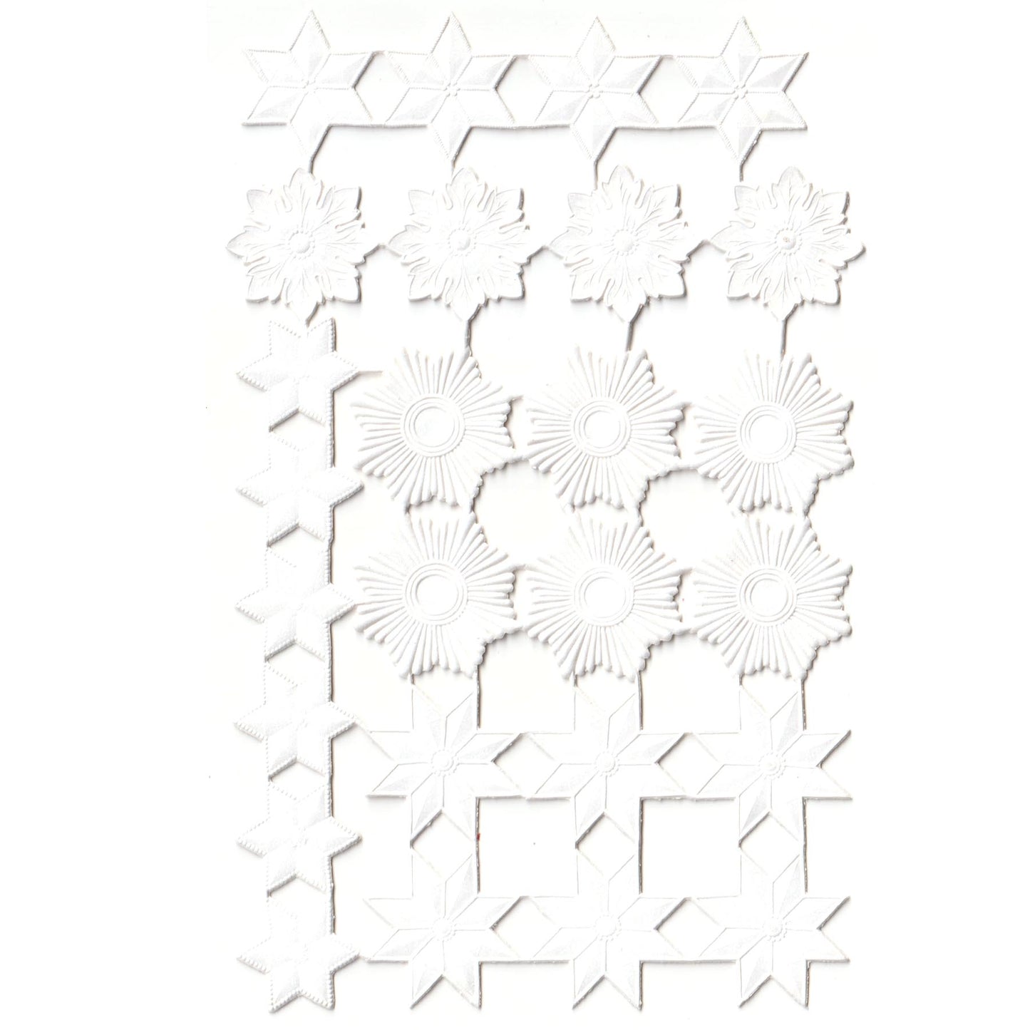 Stars, Assorted, Dresden Trim