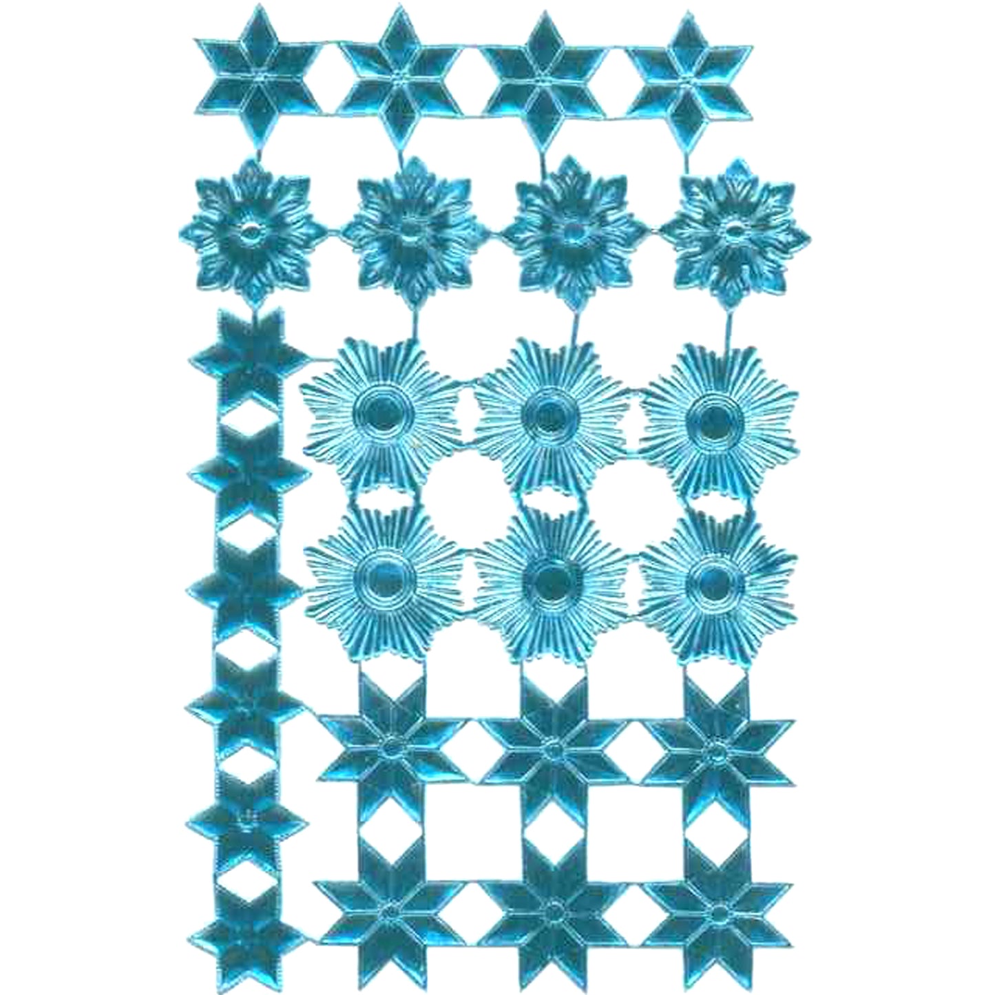 Stars, Assorted, Dresden Trim