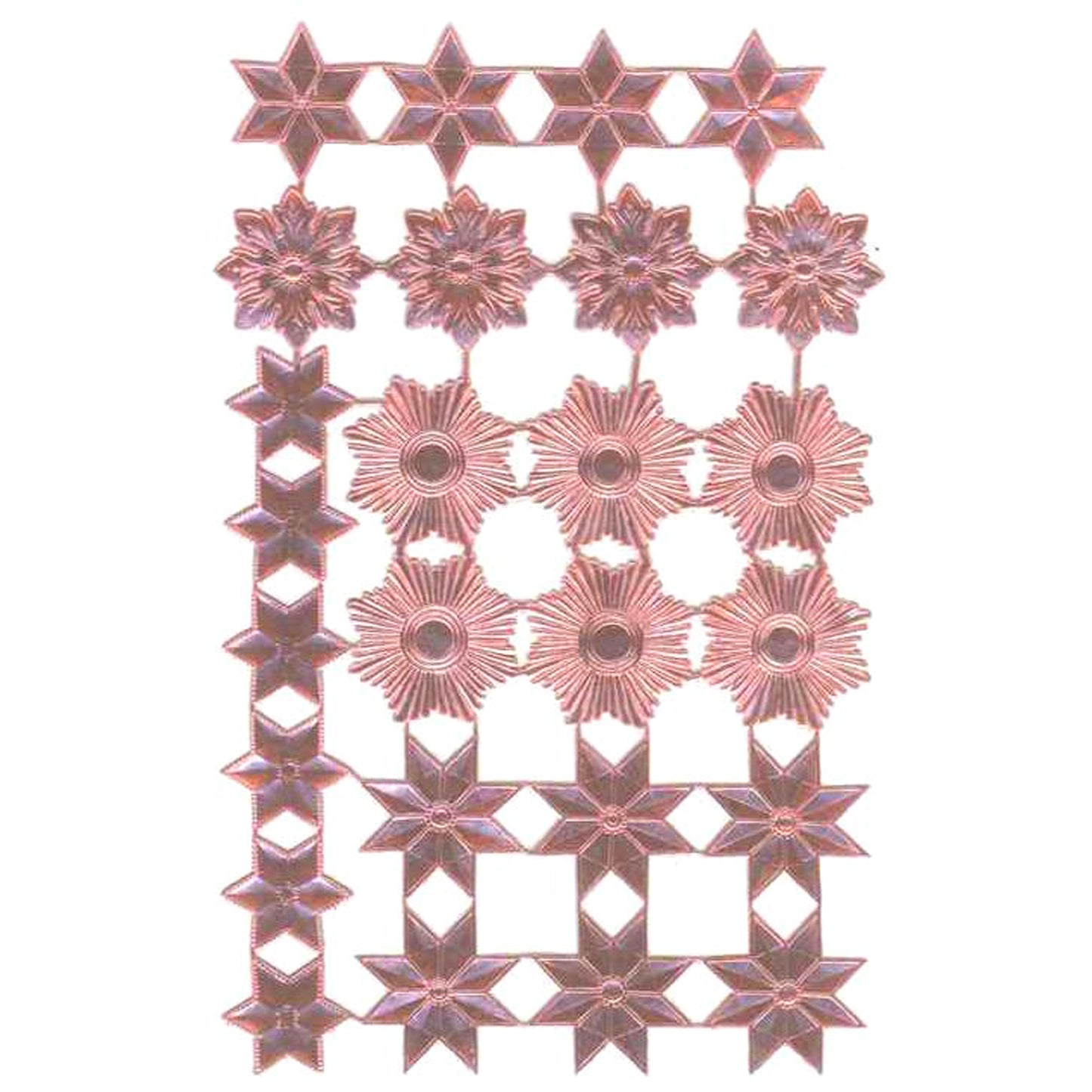 Stars, Assorted, Dresden Trim