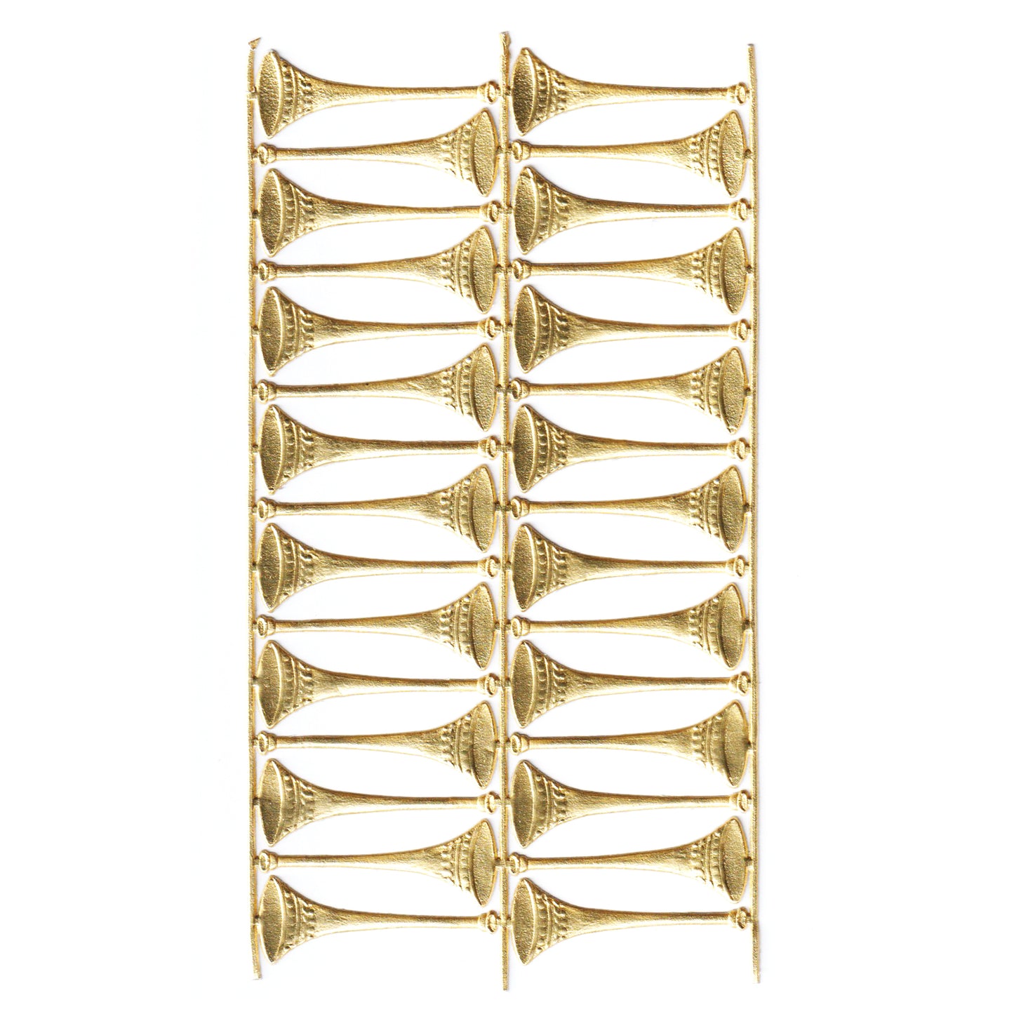 Trumpet Horn Musical Instrument, Dresden Die-Cuts