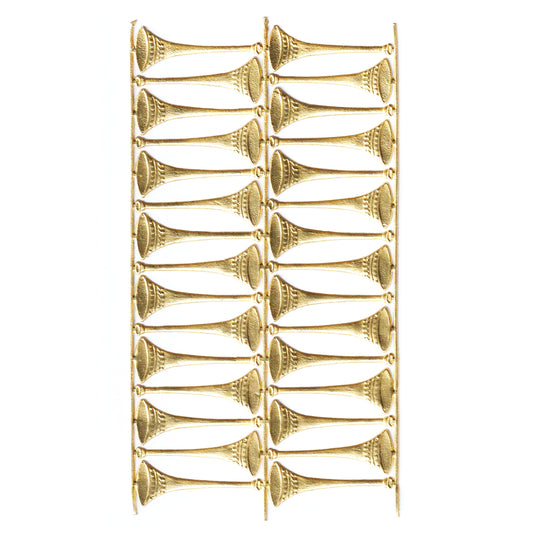 Trumpet Horn Musical Instrument, Dresden Die-Cuts