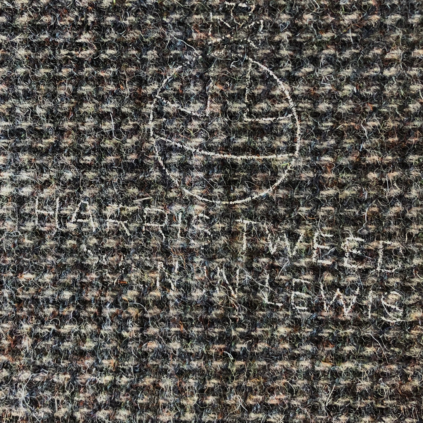 Wool Tweed Fabric Stack