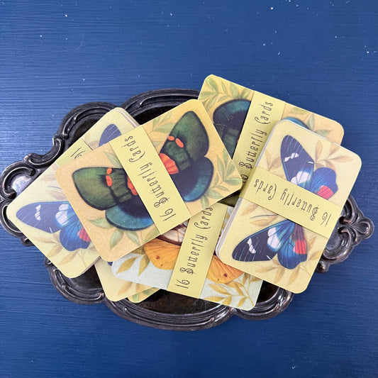 Antique Butterfly Cards