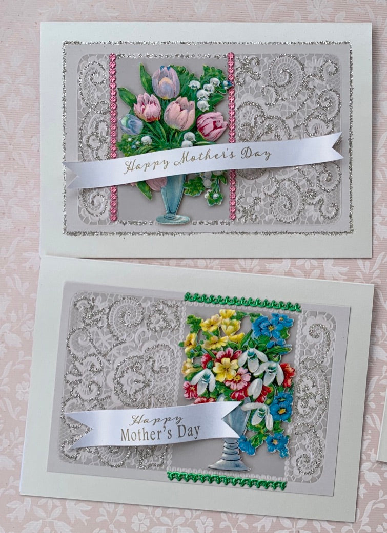 Vase of Flowers Card Kit