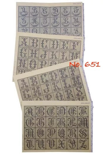 Sajou Cross Stitch Green Albums