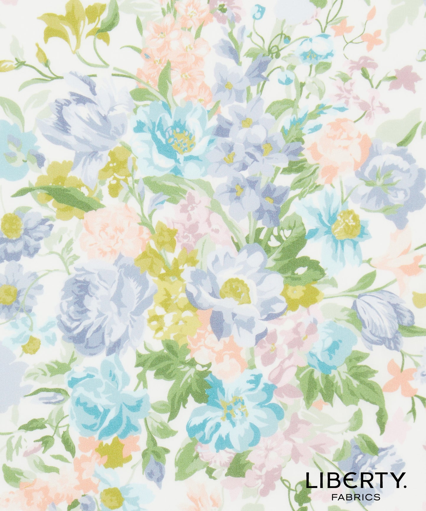 Bouquet Multi Pastel - Liberty Cotton Tana Lawn - Half Yard