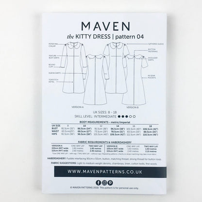 the Kitty Dress - Maven Patterns
