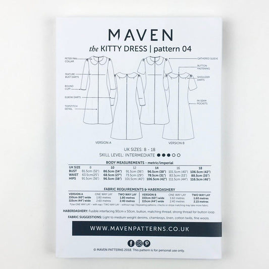 the Kitty Dress - Maven Patterns