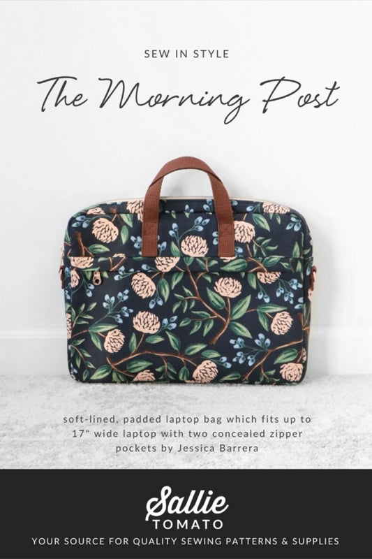 The Morning Post Bag Pattern by Sallie Tomato