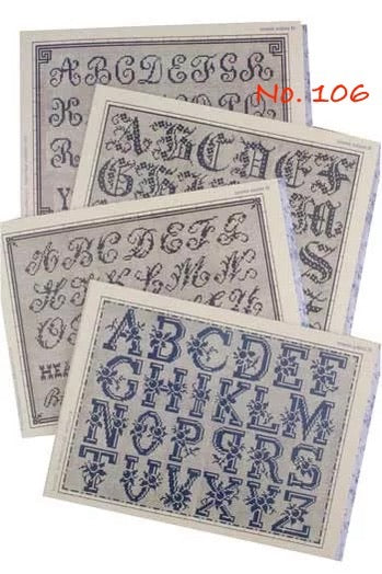 Sajou Cross Stitch Mauve Albums