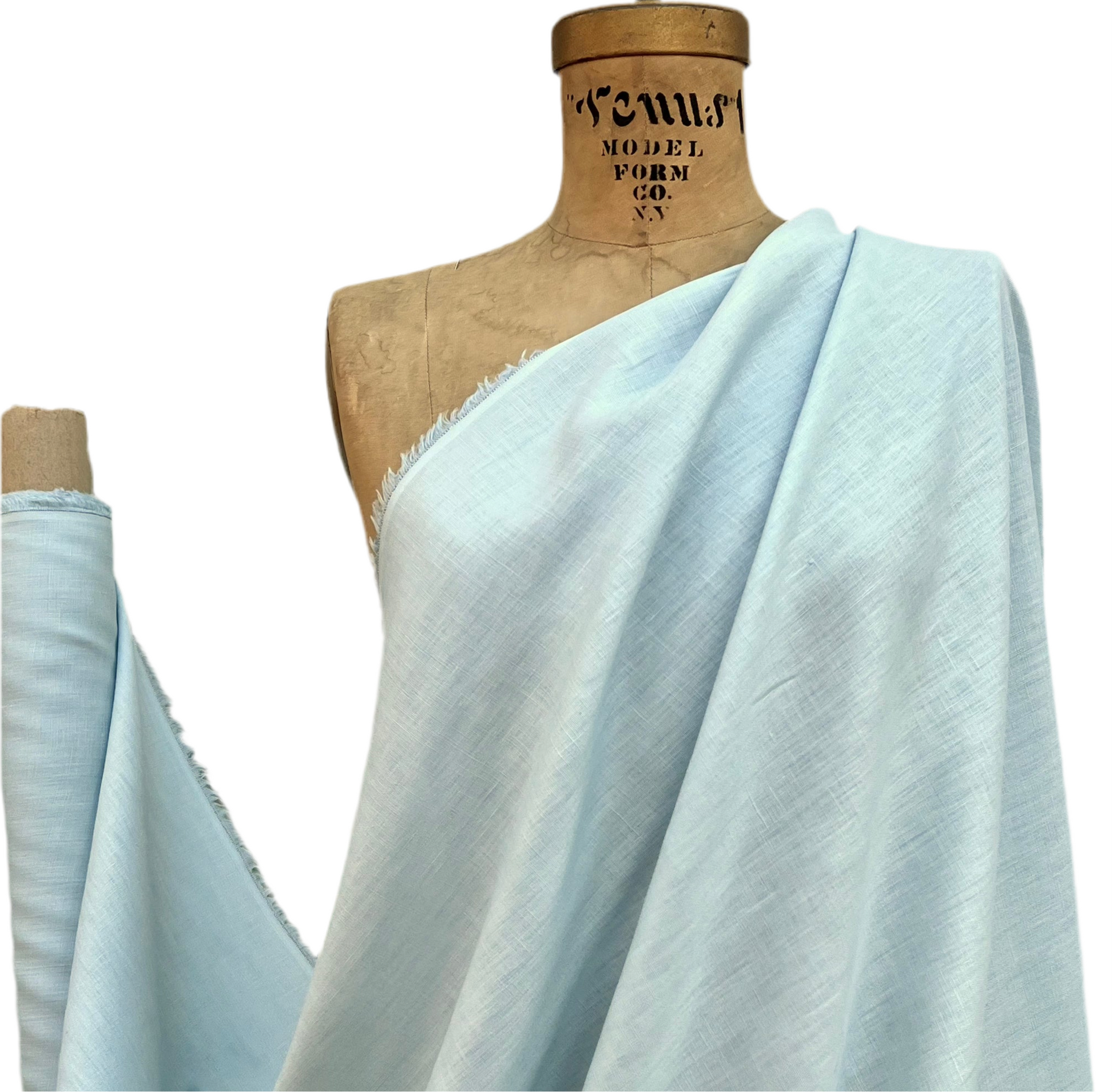 lightweight linen dress fabric Pure Linen Fabric 3.5 oz/y (Ivory PFD)