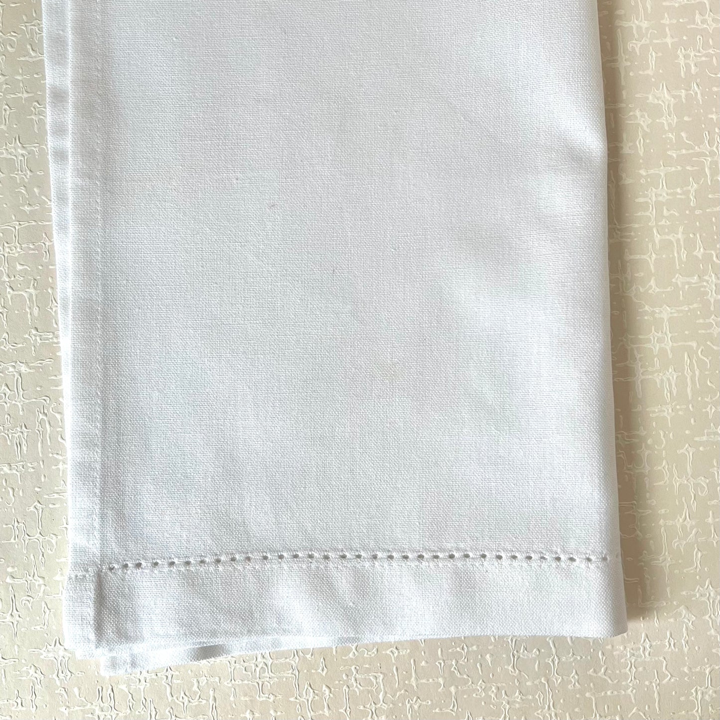 Hemstitch Cotton & Linen Tea Towel