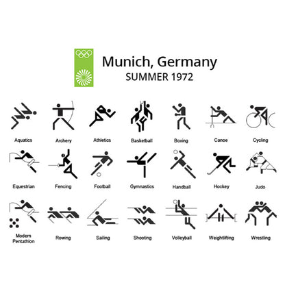 Olympic Pictogram Jacquard - Vintage - Multiple Colorways
