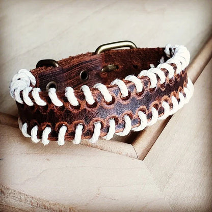 Leather Snap Bracelet