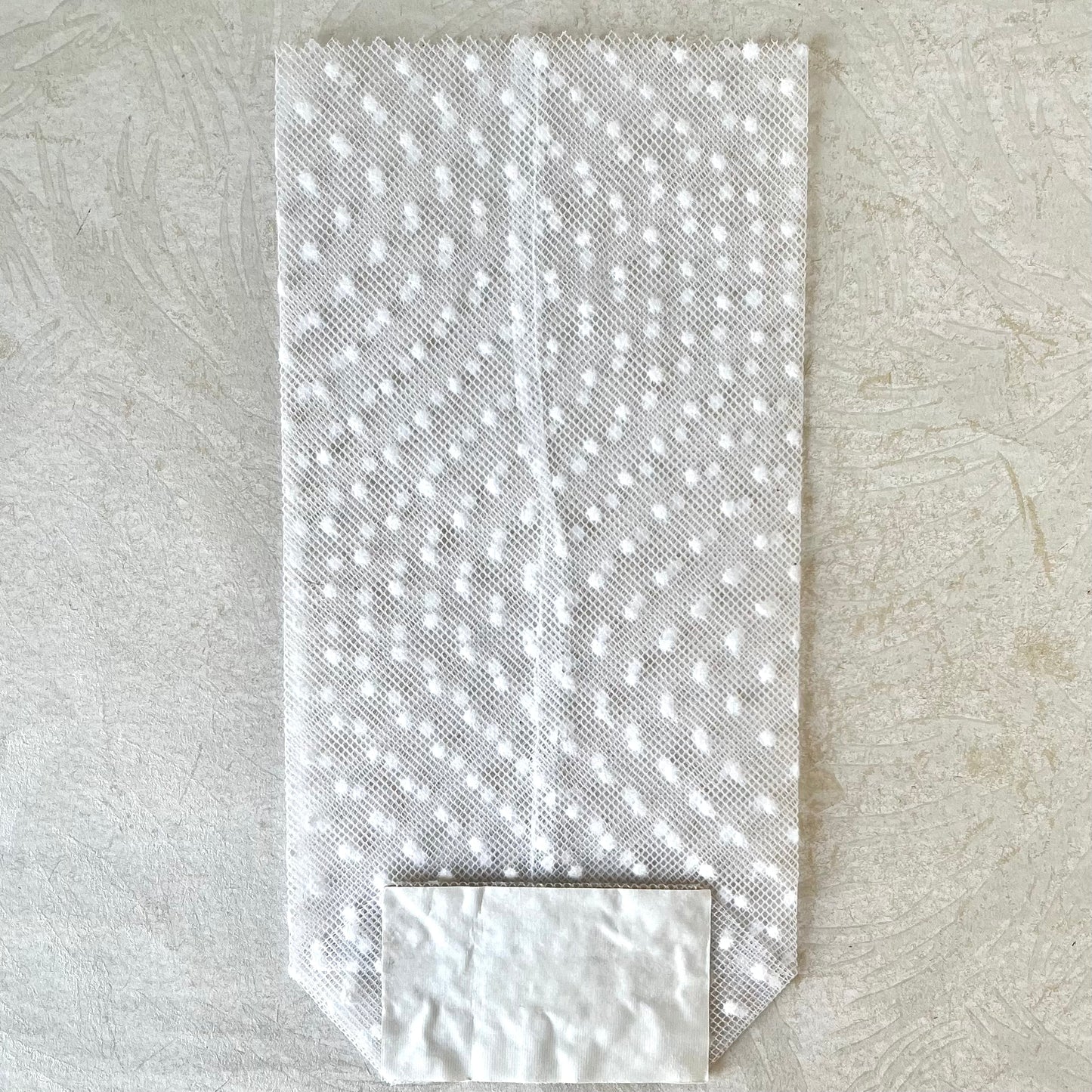 French Dot Netting Favor Bags - Vintage