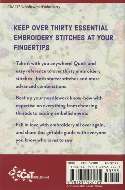Embroidery Stitching - Handy Pocket Guide