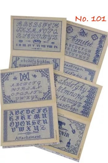 Sajou Cross Stitch Mauve Albums