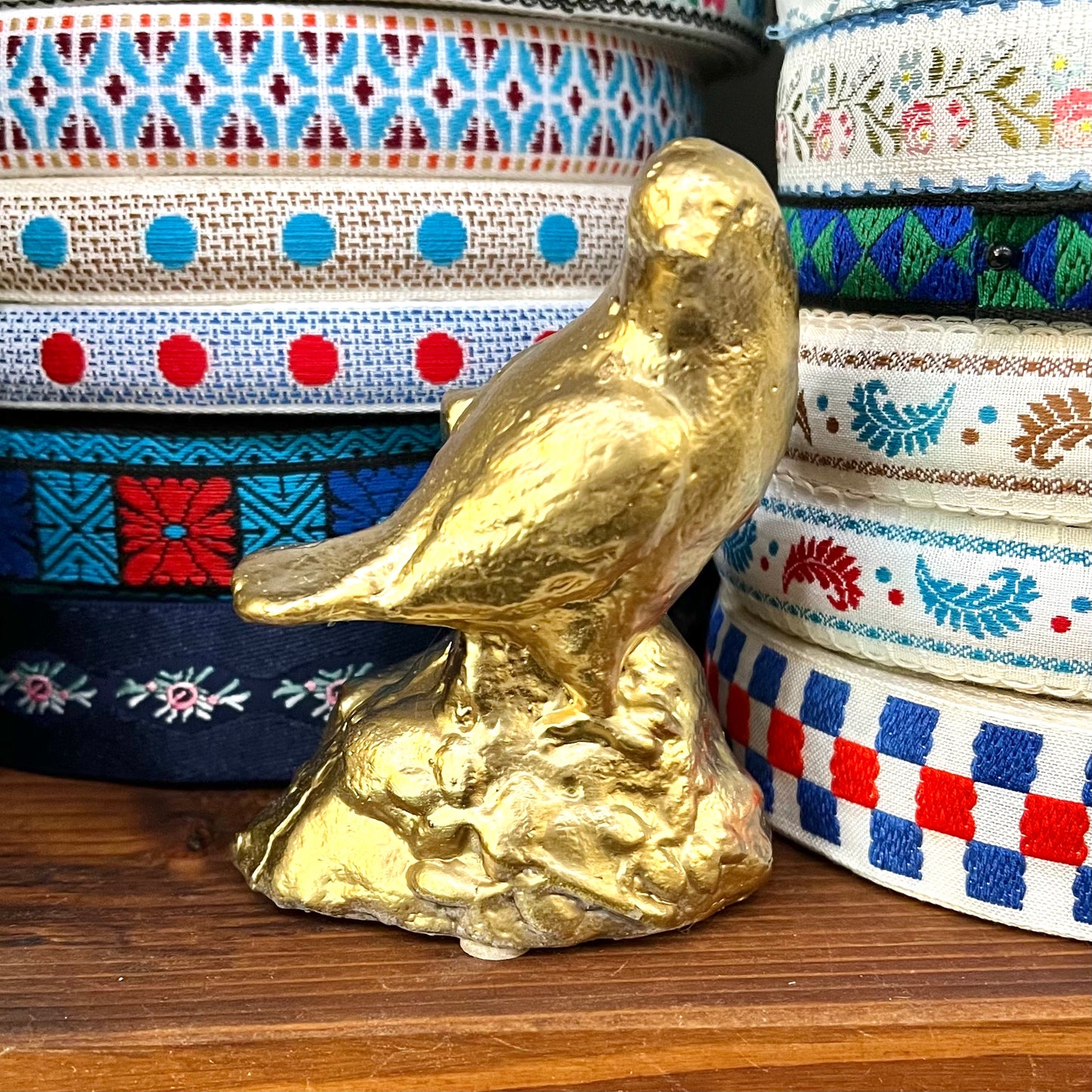 Gold Bird Figure