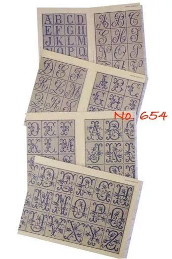 Sajou Cross Stitch Green Albums