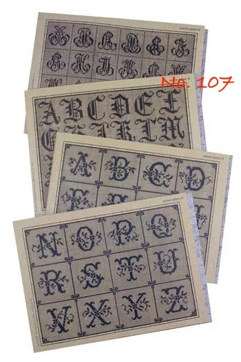 Sajou Cross Stitch Mauve Albums