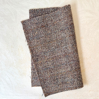 Wool Tweed Fabric Pieces
