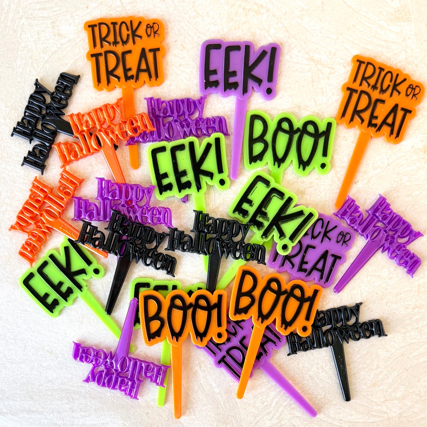 Halloween Greetings Picks Assortment