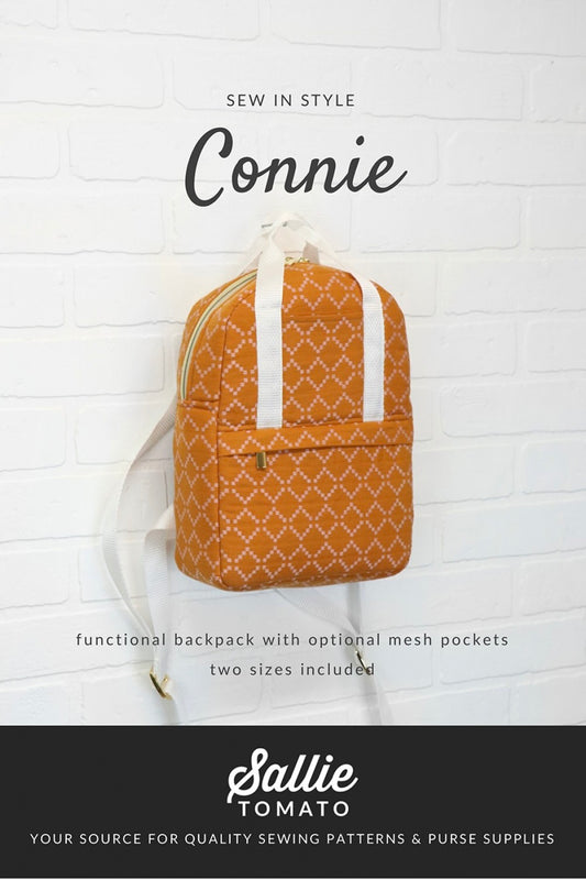 Connie Backpack Pattern by Sallie Tomato
