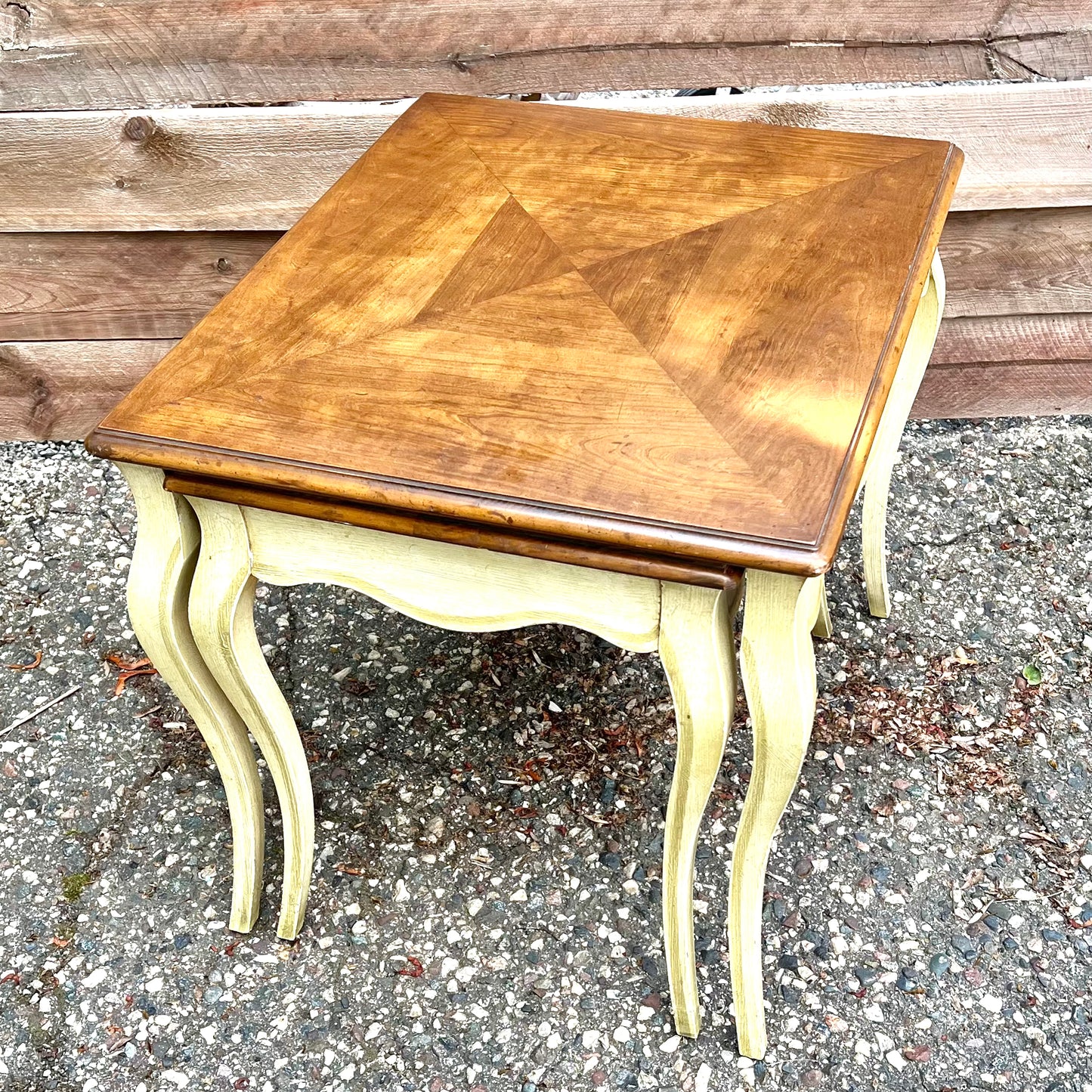 Vintage Drexel Heritage French Nesting Tables