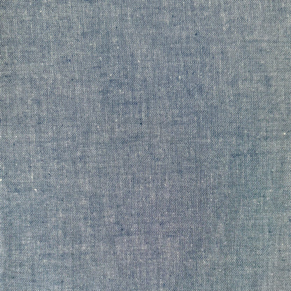 Blue Chambray Fabric - Half Yard