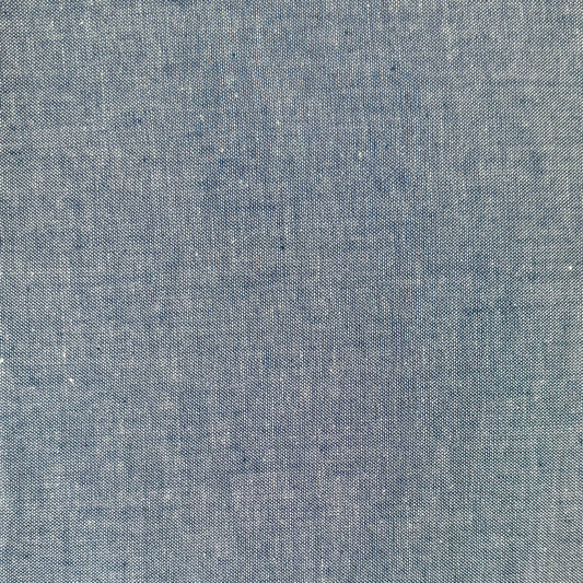 Blue Chambray Fabric - Half Yard
