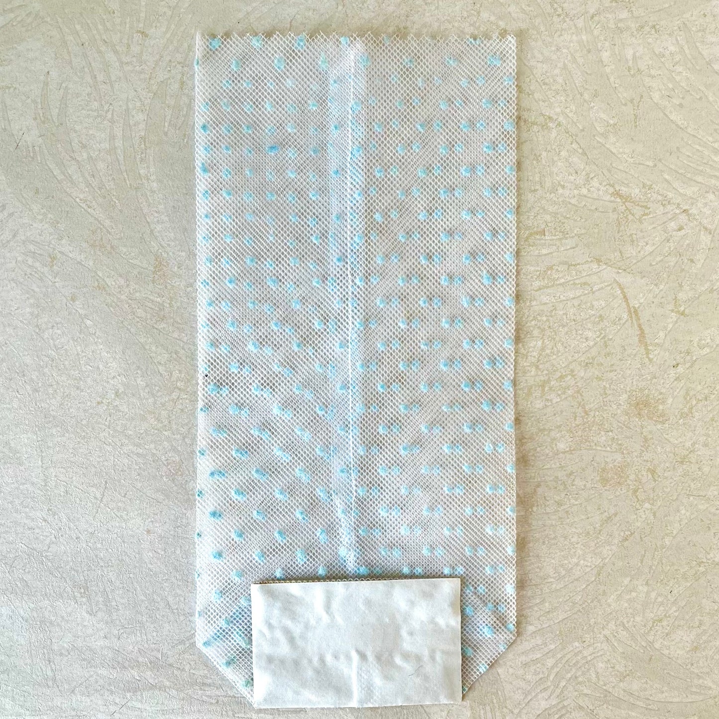 French Dot Netting Favor Bags - Vintage