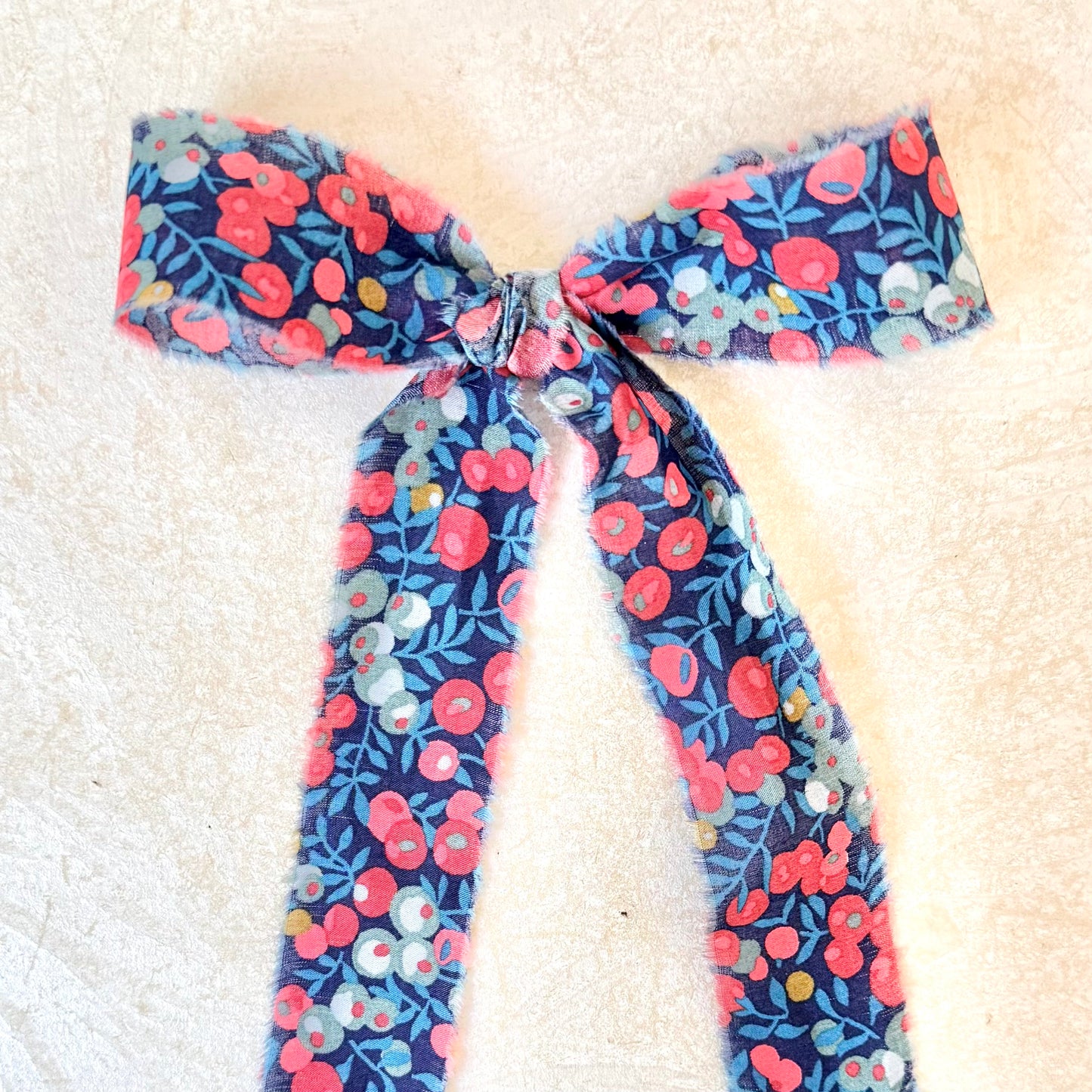 Frayed Edge Ribbon - Liberty Cotton Tana Lawn