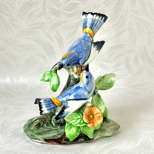 Stangl Double Blue Jay Figurine - Vintage