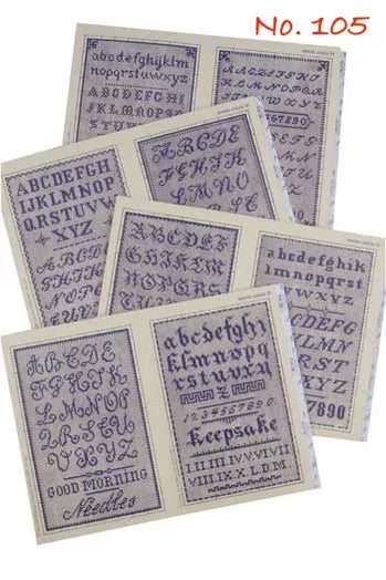 Sajou Cross Stitch Mauve Albums
