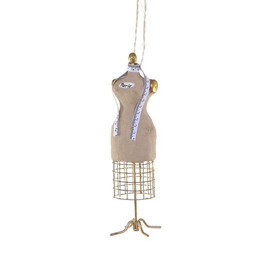 Paris Dress Form Ornament