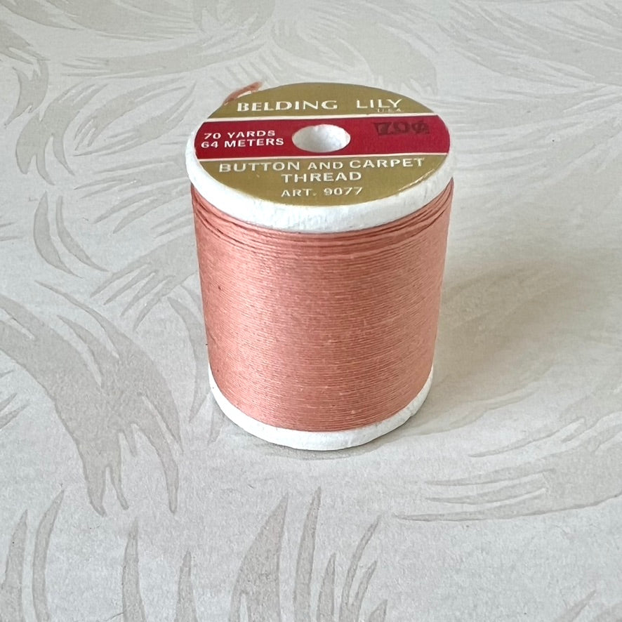 Button and Carpet Thread - Belding Lily