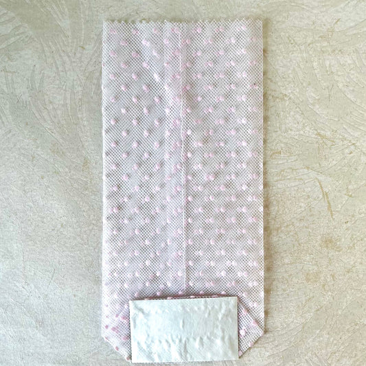 French Dot Netting Favor Bags - Vintage