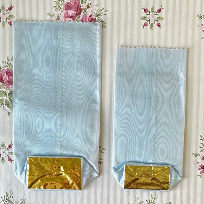 French Moiré Favor Bags - Vintage
