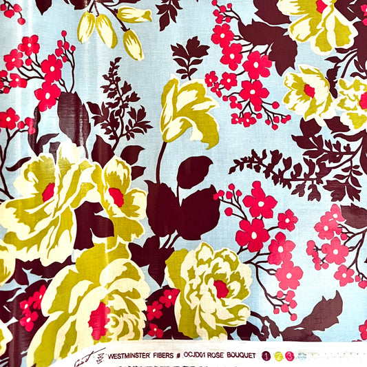 Joel Dewberry Heirloom Laminated Cotton Fabric by Free Spirit