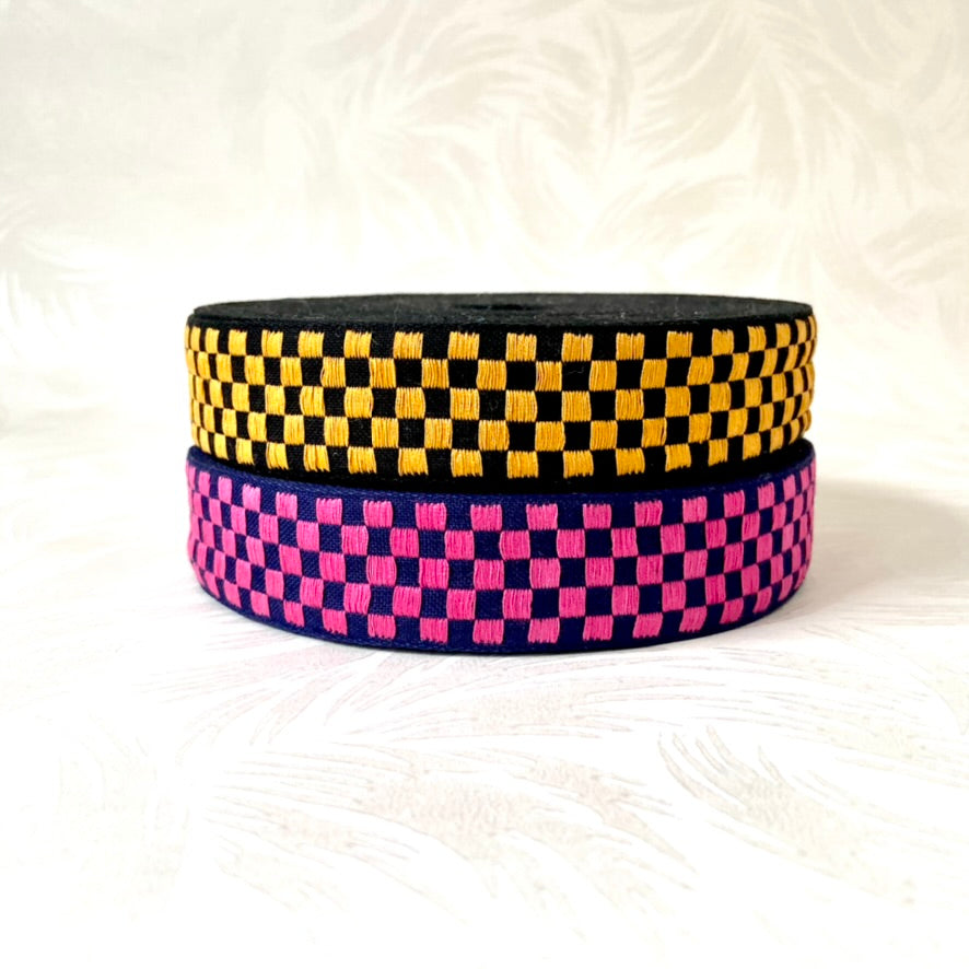 Checkered Jacquard - Vintage - Multiple Colorways
