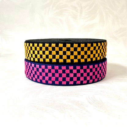 Checkered Jacquard - Vintage - Multiple Colorways