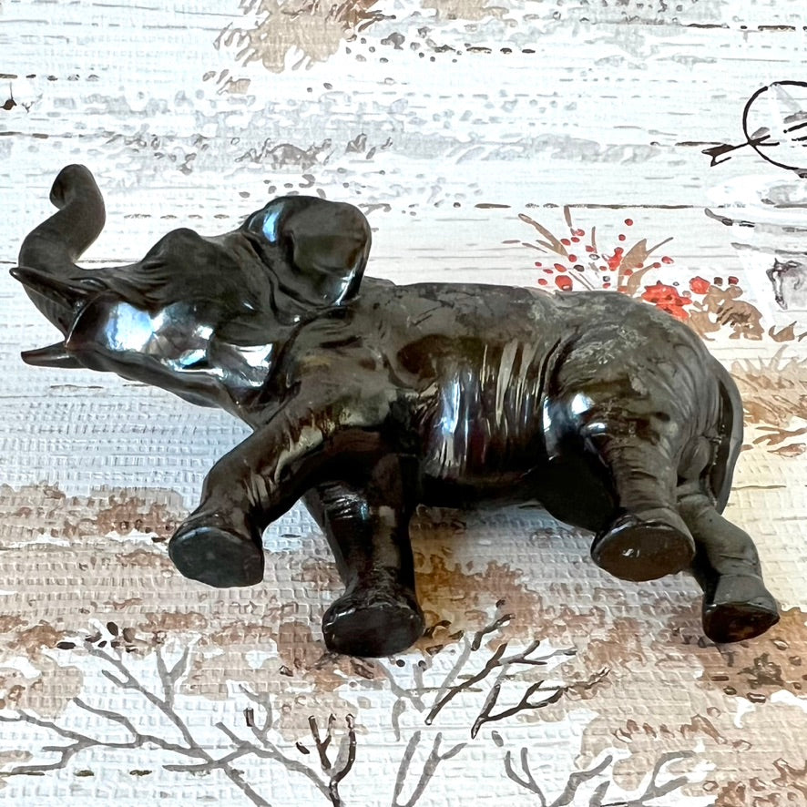 Antique Metal Elephant for Pincushion