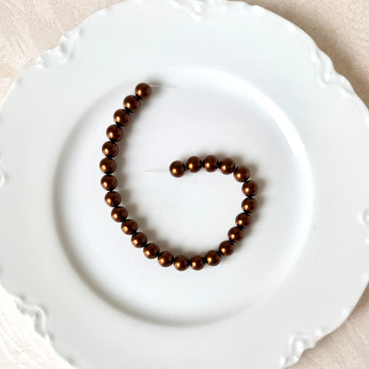 Glass Pearl Beads - 8MM