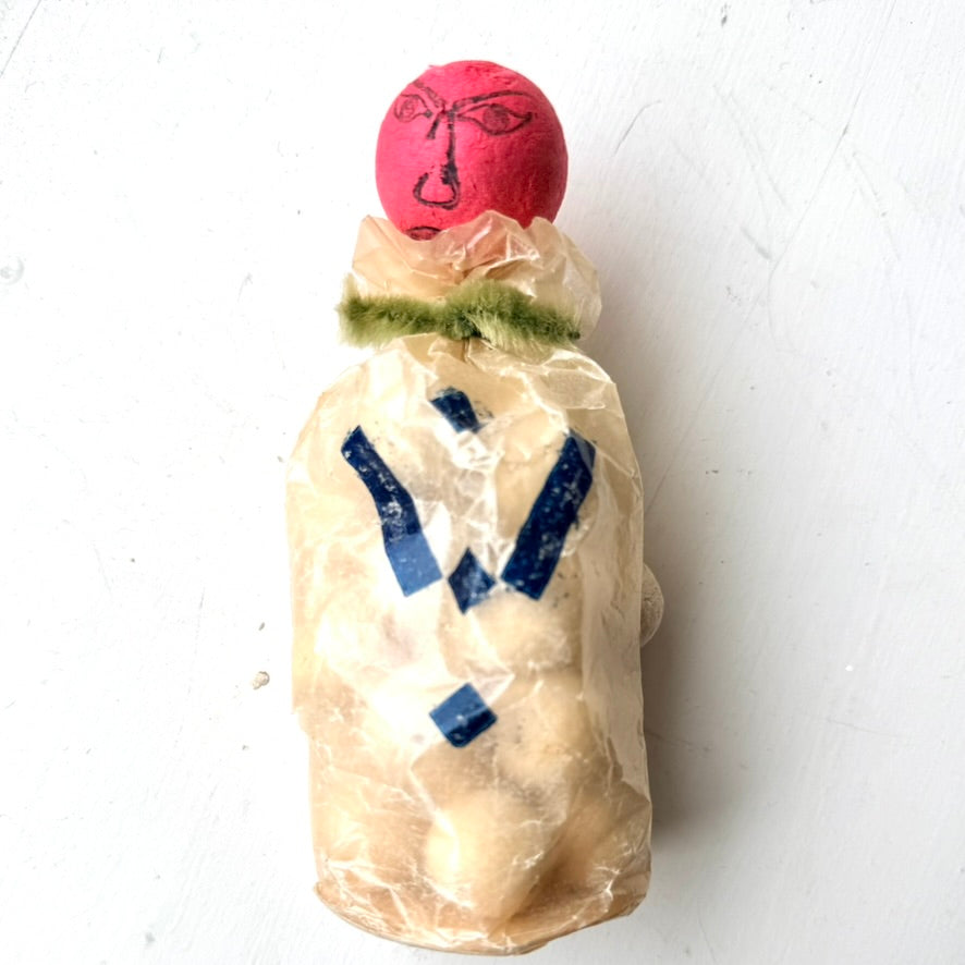 Vintage Spun Cotton Balls Favor Bag