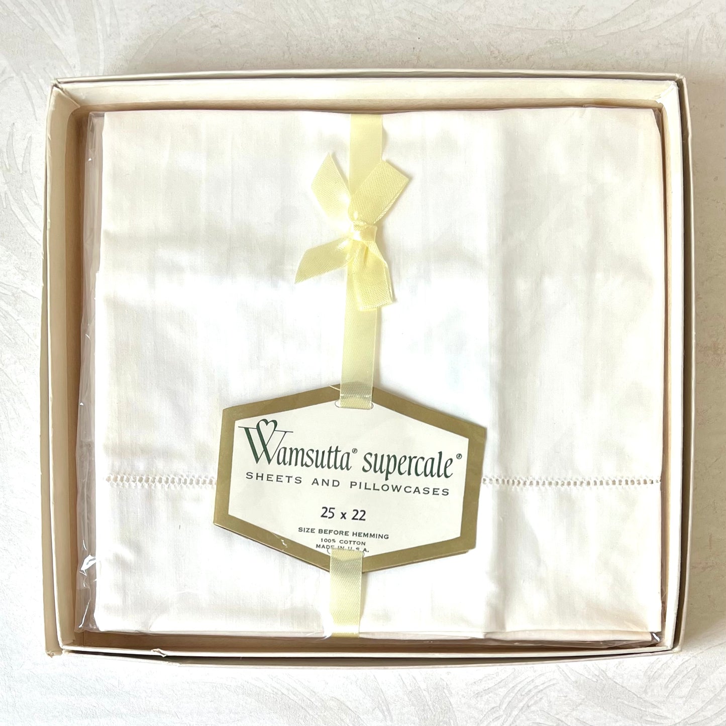 Vintage Cotton Wamsutta Pillowcases