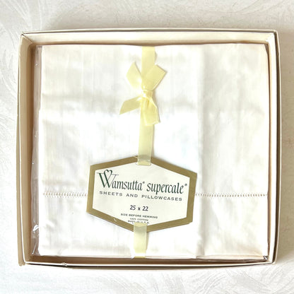 Vintage Cotton Wamsutta Pillowcases