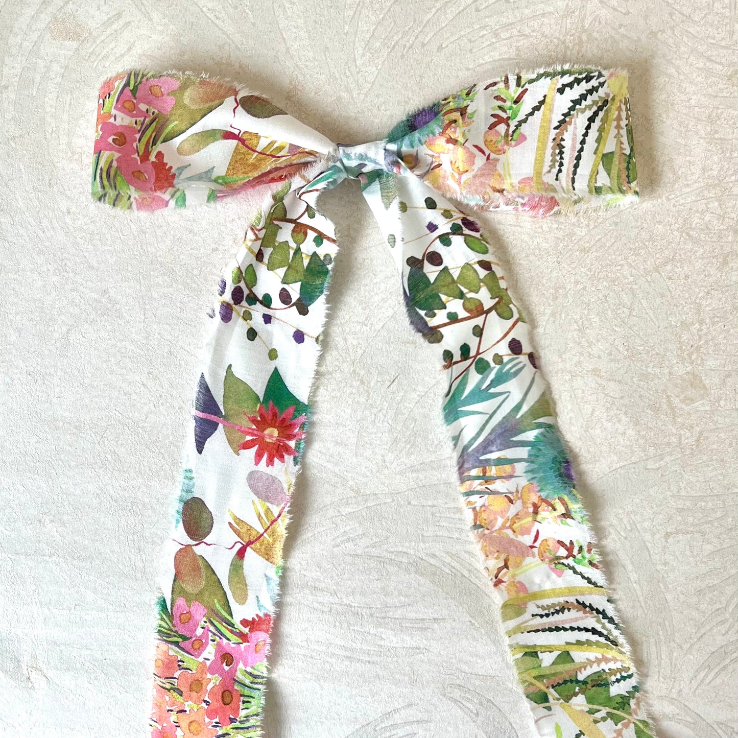 Frayed Edge Ribbon - Liberty Cotton Tana Lawn