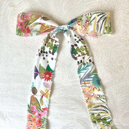 Frayed Edge Ribbon - Liberty Cotton Tana Lawn